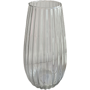 Vase 15 x 30 cm - klar