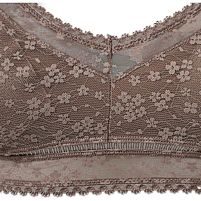 VRS dame BH str. S - brun