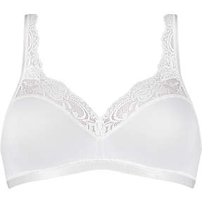 Sloggi dame BH Romance str. B75 - hvid