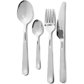 Fiskars Functional Form bestiksæt - blankt (24 dele)