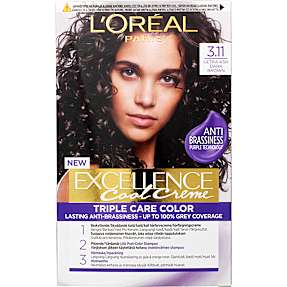 Triple Care Color permanent hårfarve 3.11 Ultra Ash Dark Brown
