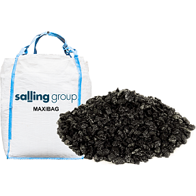 Sorte granitskærver 5-8 mm bigbag 1600 kg
