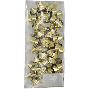 Sløjfestjerner 6-pak - flere varianter - assorteret