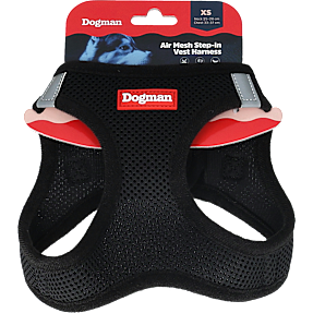Dogman air mesh hundevest - str. XS