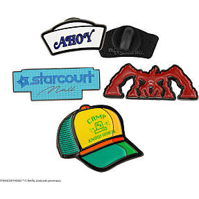 Stranger Things sæt af 4 Pins - sæson 3