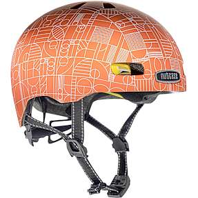 Nutcase cykelhjelm - orange