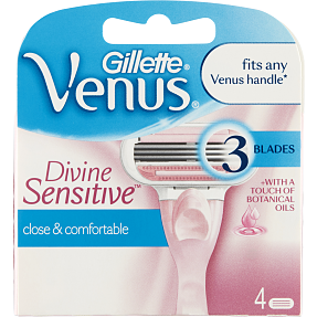 Barberblade 3-blads m. olie