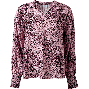 VRS dame bluse str. XL - bordeaux