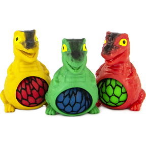 Keycraft klembar dinosaurbold - assorteret