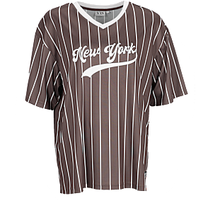 VRS dame oversize T-shirt str. L - brun