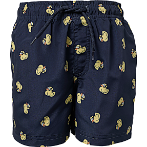 VRS børne badeshorts str. 98/104 - blå
