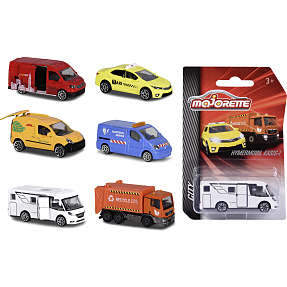 Majorette bybil 7,5 cm – flere varianter - assorteret