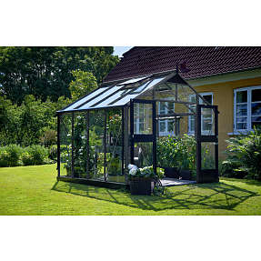 Juliana Premium drivhus - Antracit