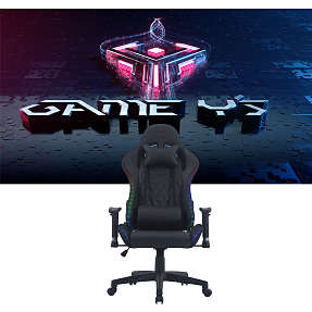 Game YS RGB Gamerstol - Sort