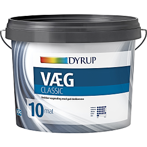 Dyrup vægmaling Classic 9 liter - hvid