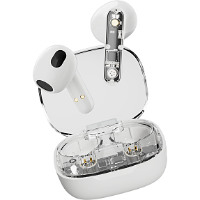 Streetz T150 TWS transparent In-ear - hvid