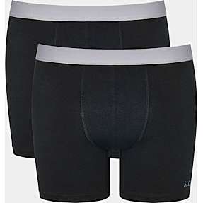 Sloggi herre 2-pak tights str. L - sort