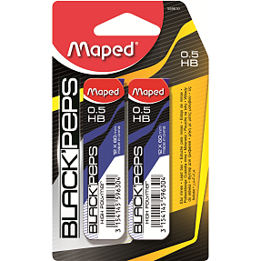 Maped stifter HB 0,5mm 2-pak