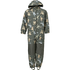 VRS børne softshell heldragt str. 122 - grøn