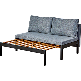 Mirandola udtrækssofa - koksgrå