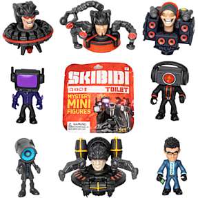 Skibidi Toilet mini mysteriefigurer – flere varianter - assorteret