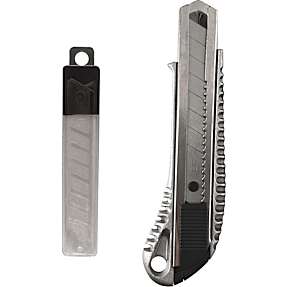 Hobbykniv 18 mm inkl. 10 blade