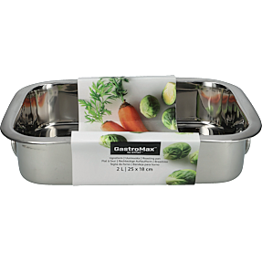 GastroMax bradepande - rustfrit stål