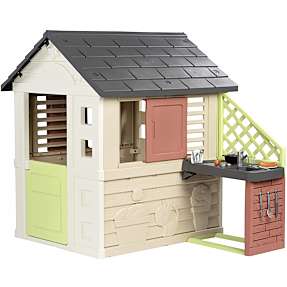 Smoby Life Nature Playhouse + Kitchen