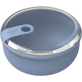 Rotho Ela madopbevaring rund - lyseblå (1,8L)