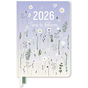 Kalender 2026 - soft blå