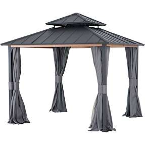 Sunjoy gardin til pavilion 300cm x 300cm