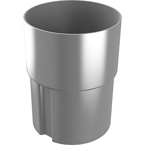 Grøvik N70 rørsamlemuffe i aluminium