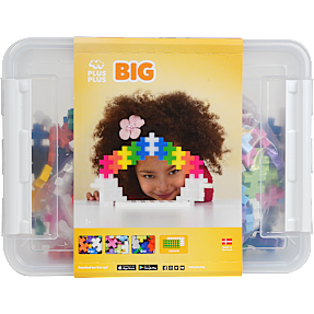 Plus Plus BIG Storage Box Mix - 200 dele