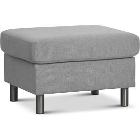 Rom Nordic puf - lysegrå