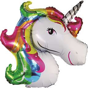 Folieballon 81x112 cm - Enhjørning