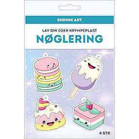 Krympeplast nøglering - mad