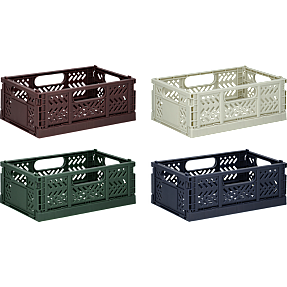 Salling foldekasser str. S (2-pak) – flere varianter – assorteret