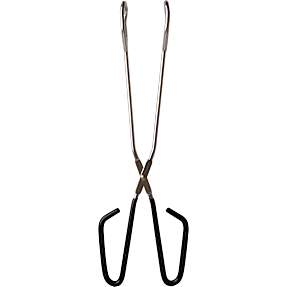 Salling grilltang - sølvfarvet/sort