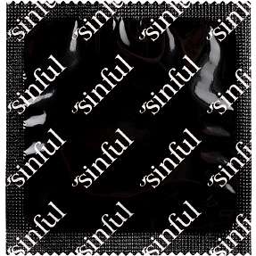 Sinful large kondomer 10 stk