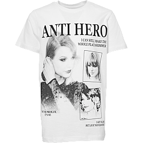 Taylor Swift T-shirt str. 122/128 - hvid