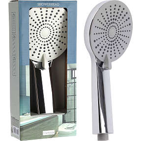 Brusehoved : 110 mm 3 funktioner - krom