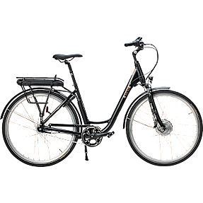SCO Premium E-Patron dame elcykel 28" 15AH - sort