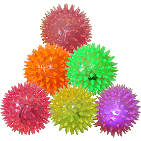 Hoppebold 6 cm - Spiky