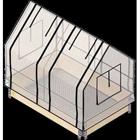 Drivhuscover til højbed