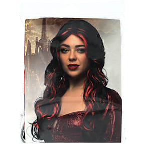 Halloween paryk - flere varianter - assorteret