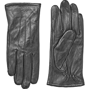 VRS dame skindhandsker str. L/XL - sort