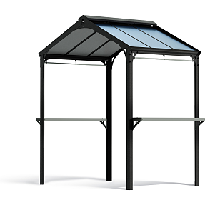 Grillpavillon Austin 2400 - sort