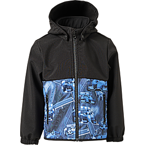 VRS børne softshell jakke str. 104 - sort