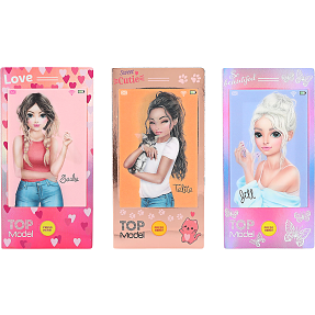 TOPModel minimobil malebog med lyd - assorteret