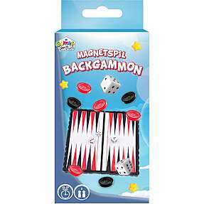Games for Fun magnetisk backgammon